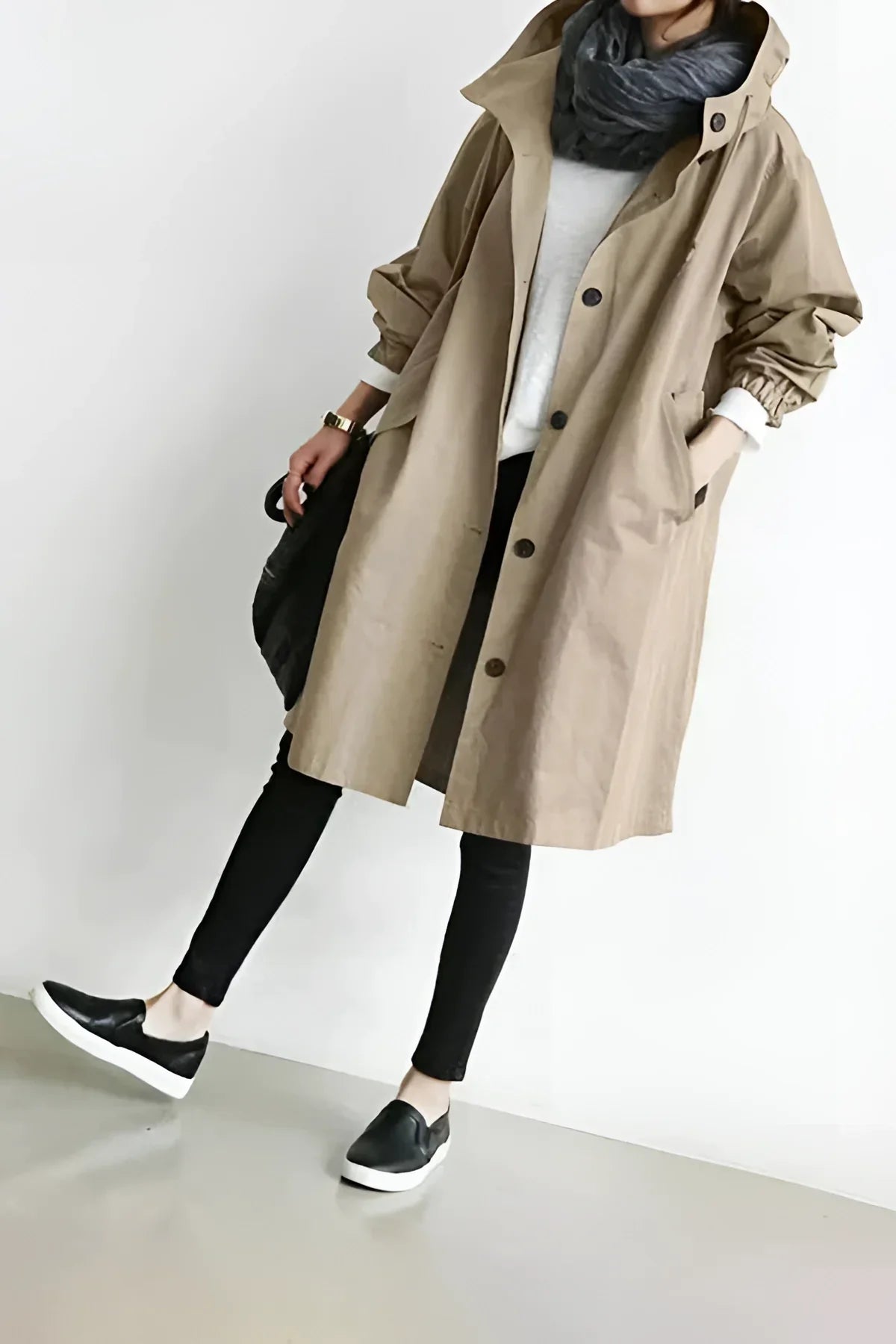 Sophia | Hooded coat