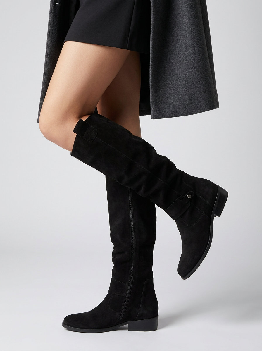 Serenya | Knee-High Suede Boots Women