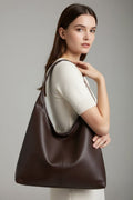 Maria | Women’s Classic Tote Bag with Faux Outer and Large Inner Pocket