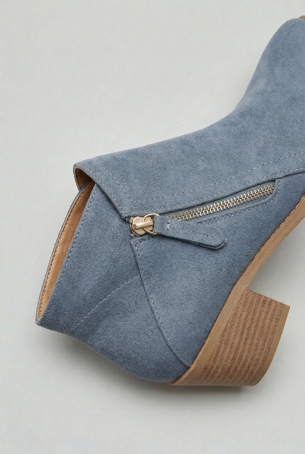 Women’s Ankle Boots | Block Heel with Side Zip