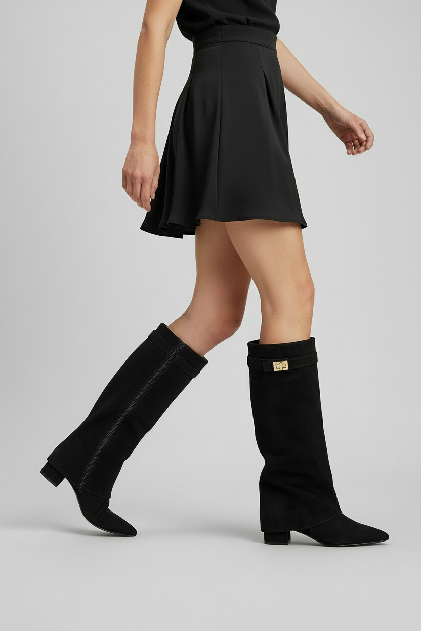 Women’s Boot | Knee High Block Heel