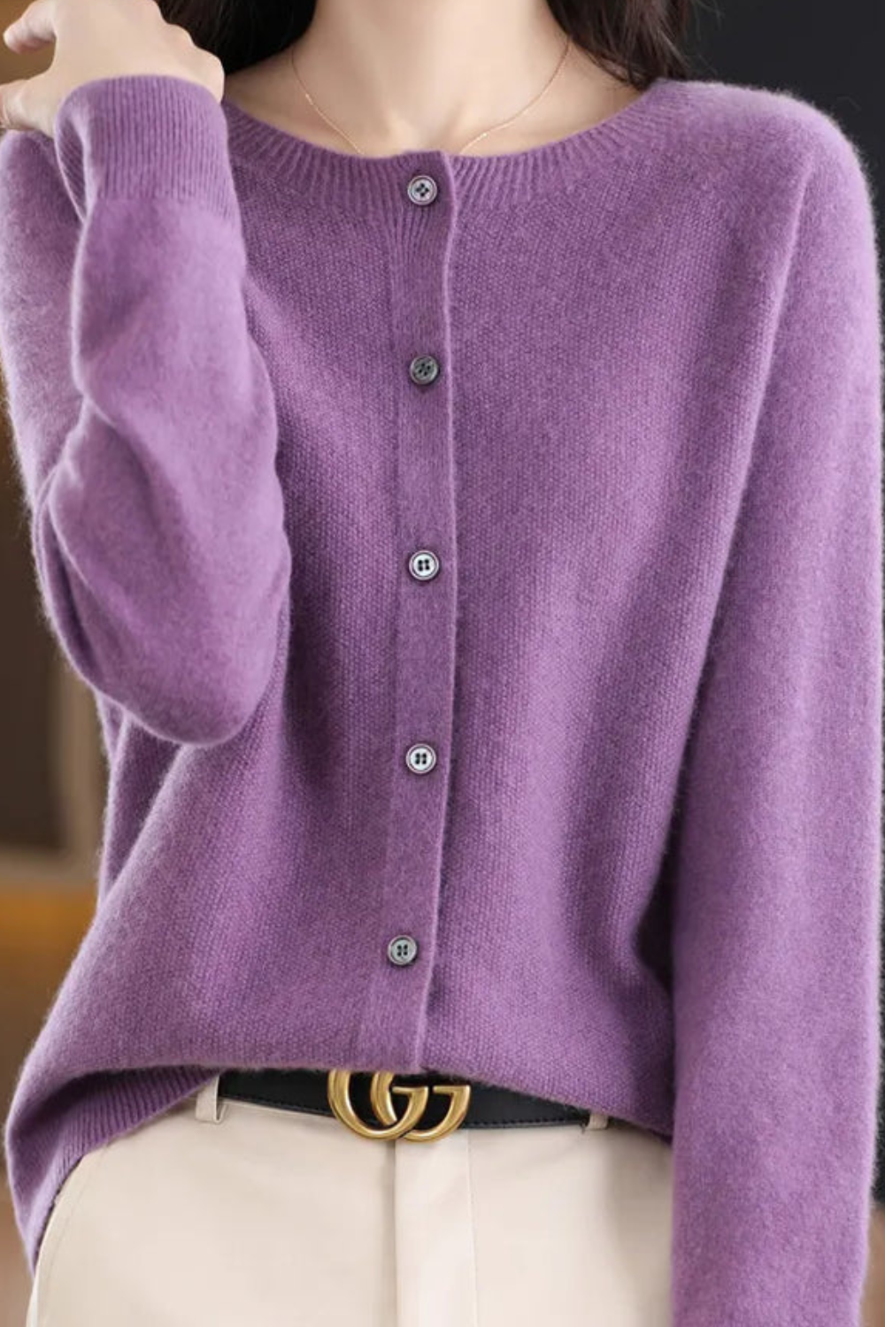 Women’s Cardigan | V Neck with Buttons