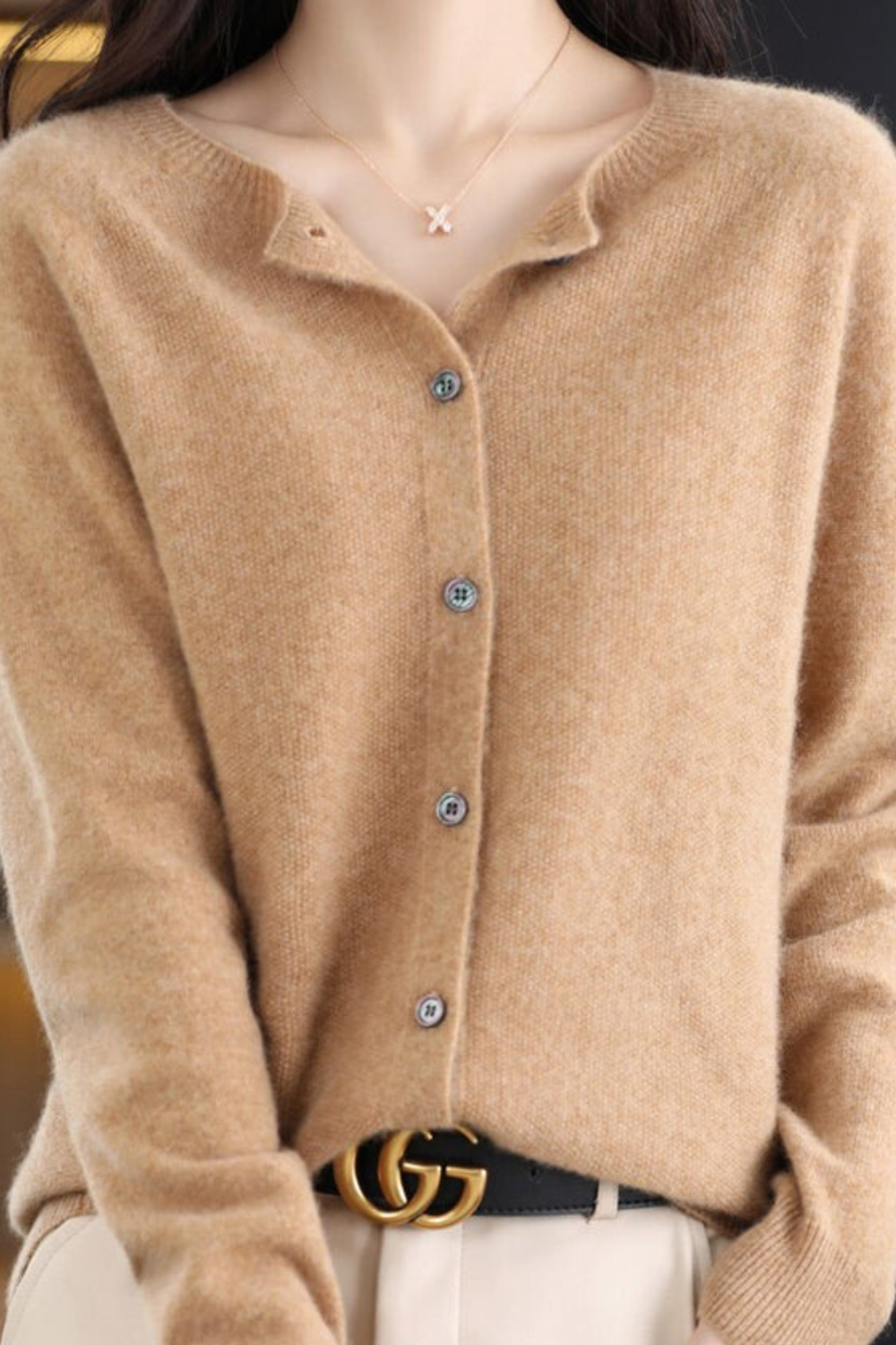 Women’s Cardigan | V Neck with Buttons
