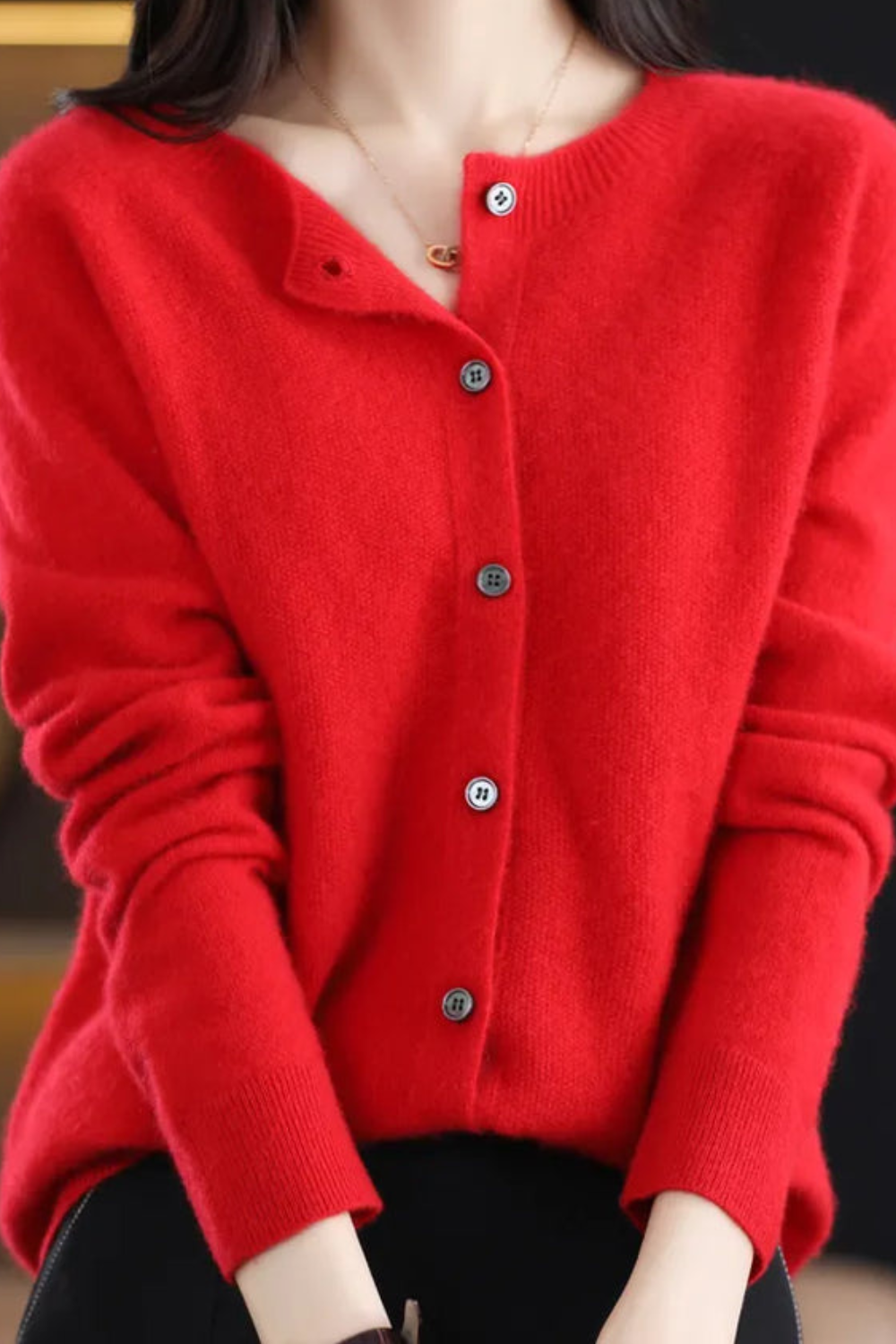 Women’s Cardigan | V Neck with Buttons