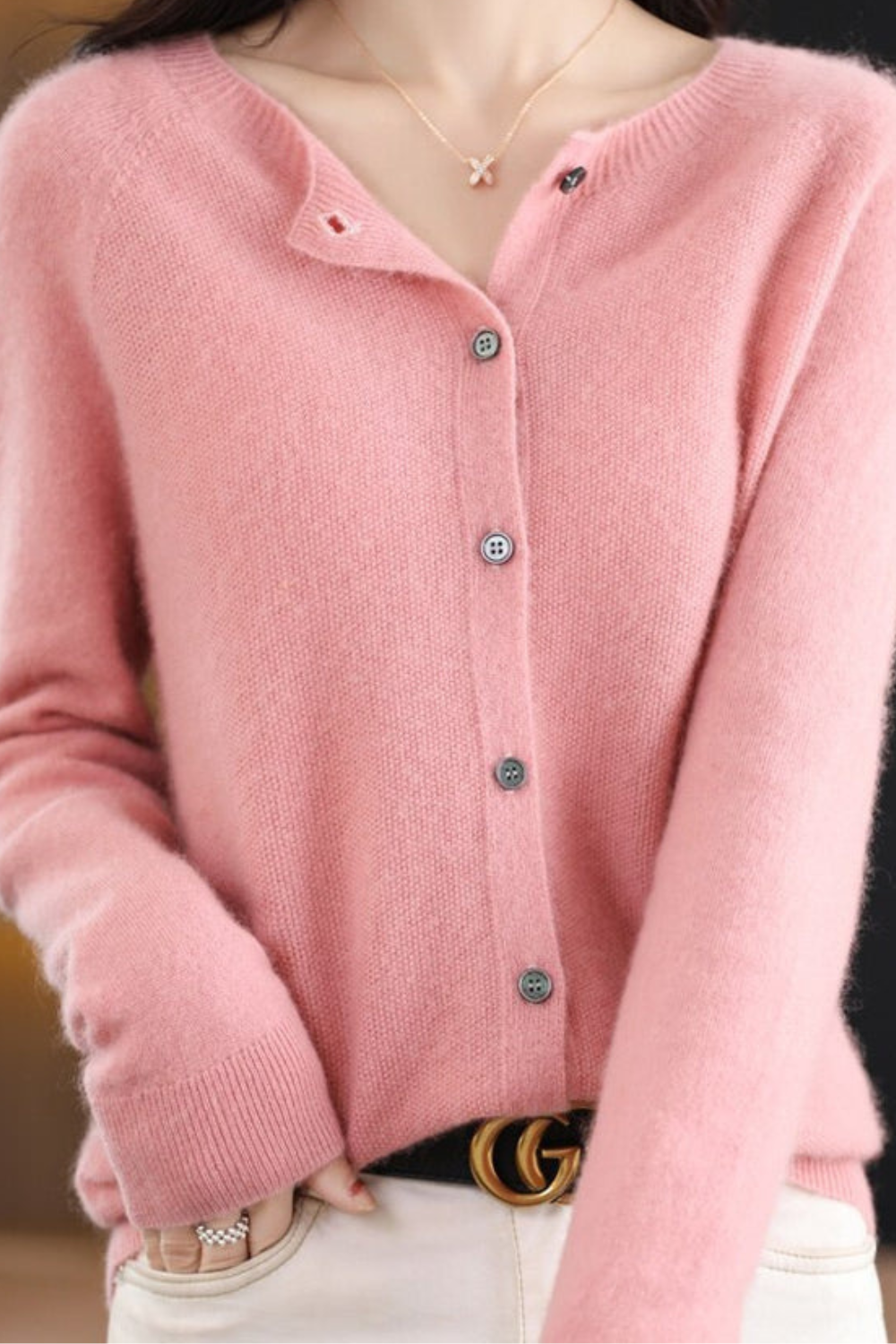 Women’s Cardigan | V Neck with Buttons