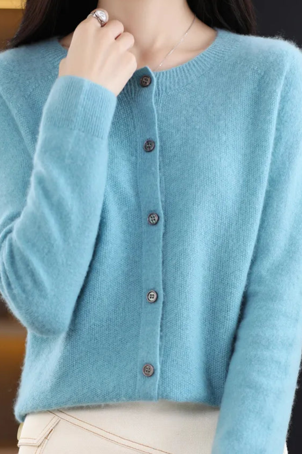 Women’s Cardigan | V Neck with Buttons