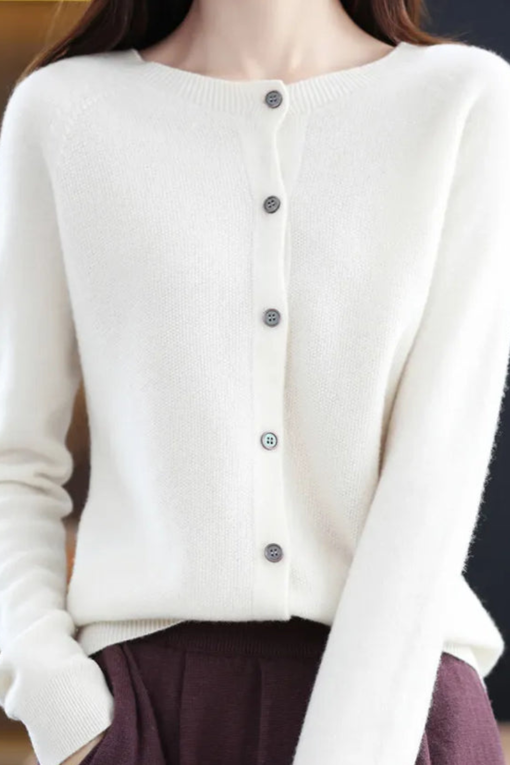 Women’s Cardigan | V Neck with Buttons