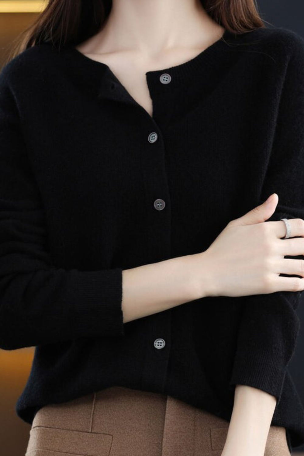 Women’s Cardigan | V Neck with Buttons