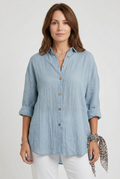 Women’s Shirt | Button Up Long Sleeve