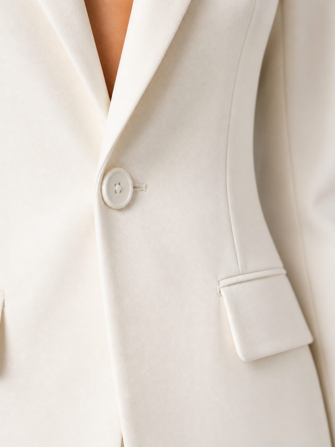 Tailored Blazer and Wide Leg Trousers Set for Women